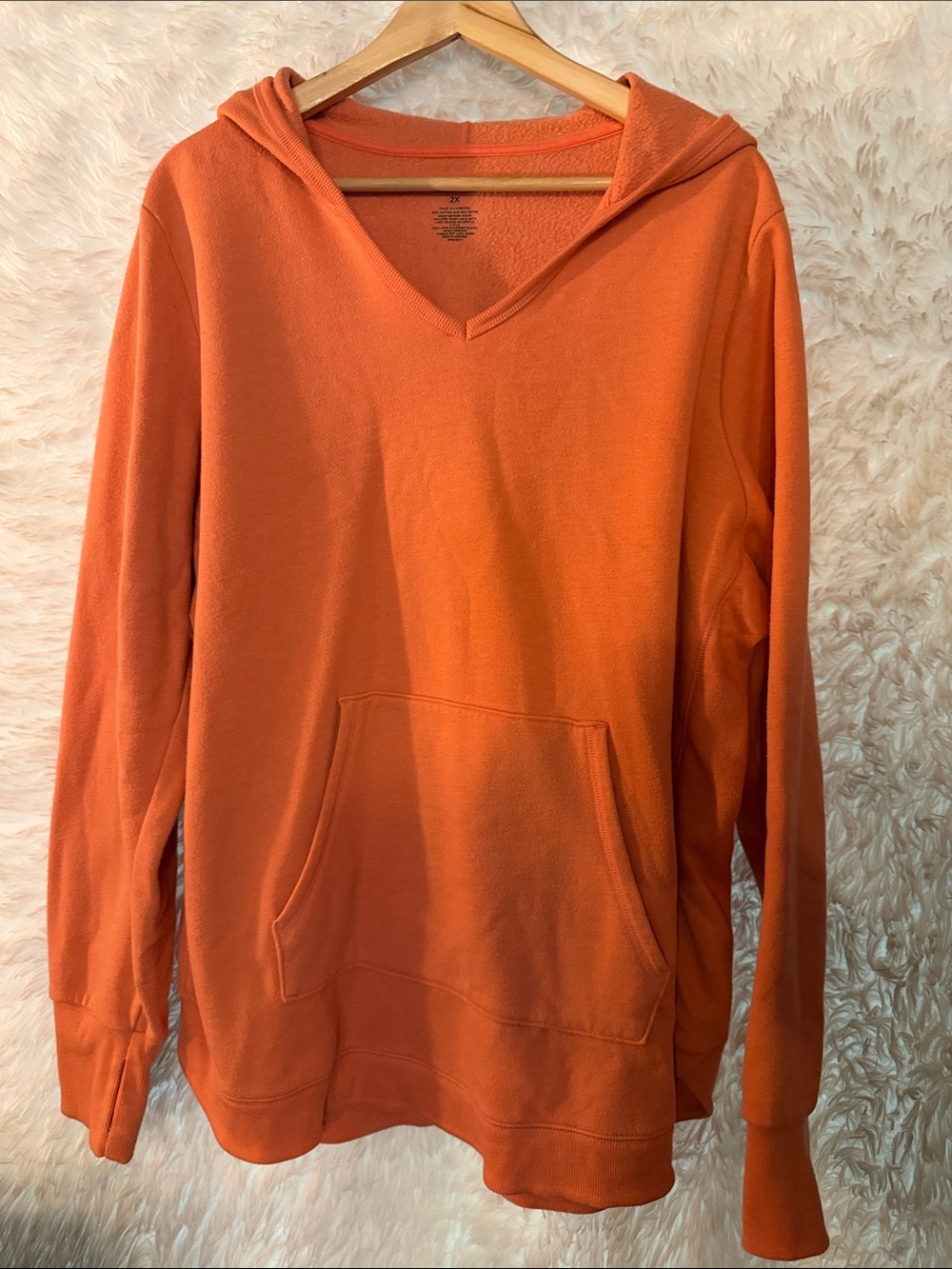Tek Gear Ultra Soft Fleece Hooded Pullover 2X